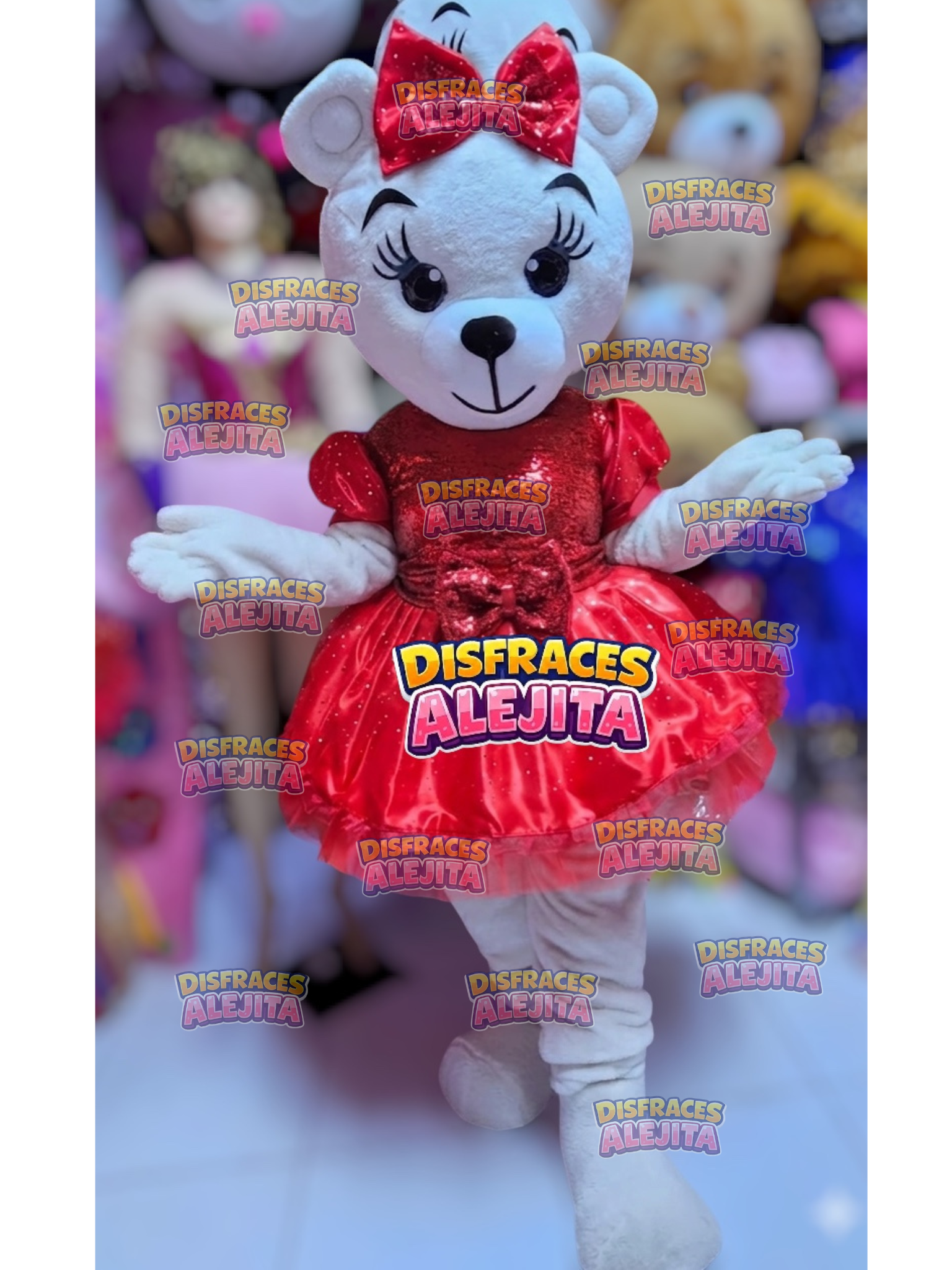 VESTIDO LENTEJUELA ROJO